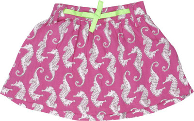 

Gini & Jony Printed Girls A-line Pink Skirt, 1265