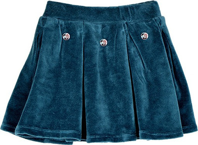 

Lil Orchids Solid Baby Girls Pleated Green Skirt