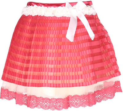 60% OFF on Cutecumber Striped Girls A-line Red Skirt 60% OFF on Cutecumber Striped Girls A-line Red Skirt