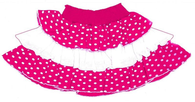 

Gkidz Polka Print Girls A-line Pink Skirt