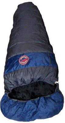 

Addinyor Paramount Grey with woolen fur Sleeping Bag(Grey, Blue, Blue;grey
