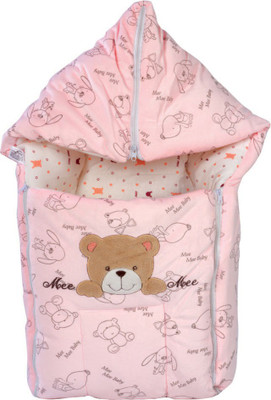 

MeeMee Baby Carry Nest Pink - Teddy Face Sleeping Bag(Pink