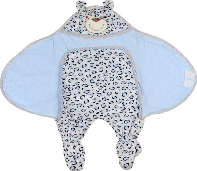 

Baby Grow Swaddle Newborn Blanket Toddler Sleepsack Sleeping Bag(Blue