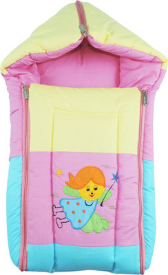 

Ole Baby Three in One Icecream Sandwich Reversible Carry Nest with Hood Sleeping Bag(Pink