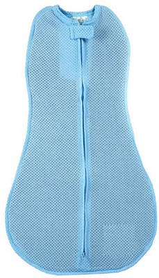 

Creative India Exports One-Step Baby Air Summer Swaddle Sleeping Bag(Blue, Ocean blue