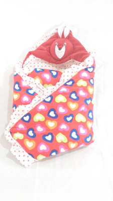 

Baby's Clubb Baby Wrapper Sleeping Bag(Multicolor, Multicolor;red;white