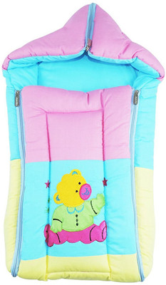 

Creative India Exports Baby 3 in 1 Reversible Carry Nest With Hood Sleeping Bag(Multicolor