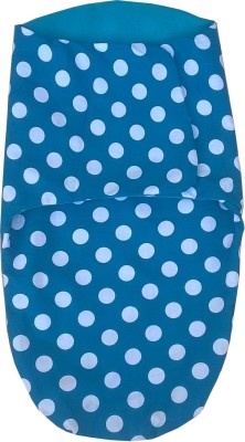 

Big Bear Polka  Swadding Baby Blanket(Cotton, Sky Blue