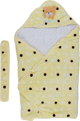 

Baby Grow Swaddle Newborn Doted Sleeping Bag(Yellow