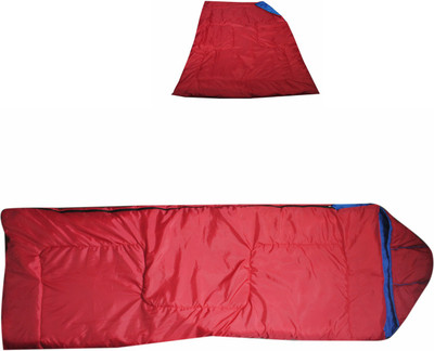 

Bs Spy 4 In 1 Reversible Cum Quilt SleekK Sleeping Bag(Red