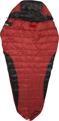 Bs Spy Duck Feather Warm Dual Tone Sleeping Bag(Red
