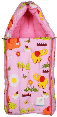 

Creative India Exports Baby 3 in 1 Colorful Elephant Flower Tree Hooded Reversible Carry Nest Sleeping Bag(Multicolor