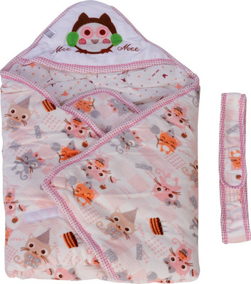 

MeeMee Warm Wrapper with Hood Sleeping Bag(Pink