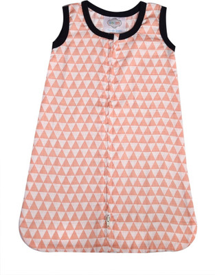 

Bacati Tribal Coral Triangles Muslin Sleep Sack Sleeping Bag(Orange