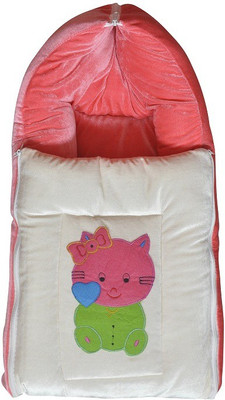 

Chinmay Kids VELVET BEDDING AND CARRYING Sleeping Bag(Red, White