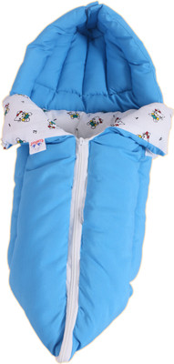 

Jinglers 3 In 1 Baby Carry Bed Blue Sleeping Bag(Blue
