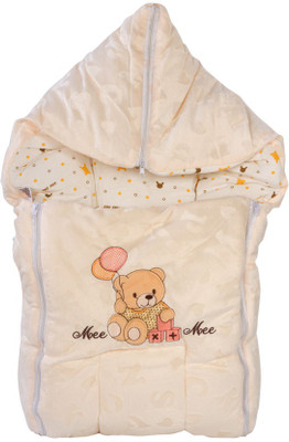 

MeeMee Baby Carry Nest Cream - Teddy Bear With Balloon Sleeping Bag(Beige
