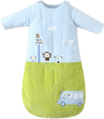 

Mom & Bab Flower Design Sleeping Bag(Blue