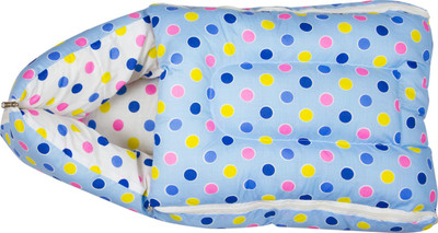 

Zura 3 in 1 Cotton Baby bed & Baby Carrier Sleeping Bag(Blue