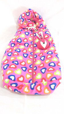 

Baby's Clubb Baby Wrapper Sleeping Bag(Multicolor, Multicolor;pink;white