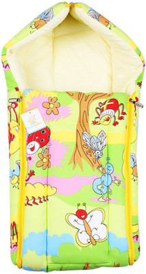 

Ole Baby 3 in 1 Butterfly Party Hooded Reversible Carry Nest cum Baby Sleeping Bag Sleeping Bag(Yellow