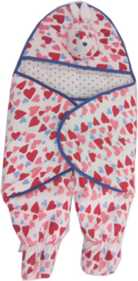 

Baby's Clubb Baby Wrapper Sleeping Bag(Multicolor, Multicolor;red;white