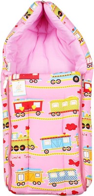 

Ole Baby 3 in 1 Family Picnic Train Hooded Reversible Carry Nest cum Baby Sleeping Bag Sleeping Bag(Pink