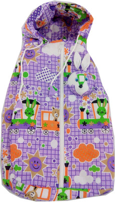 

Baby's Clubb Baby Wrapper Sleeping Bag(Multicolor, Multicolor;purple