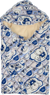 

Baby Grow Baby Swaddle Newborn Toddler Sleepsack Happy Day Pooh Sleeping Bag(Blue