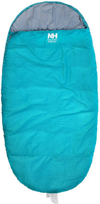 

Kiehbeg Oval shaped sleeping bag Pad300, Large thick tropical blue Sleeping Bag(Blue