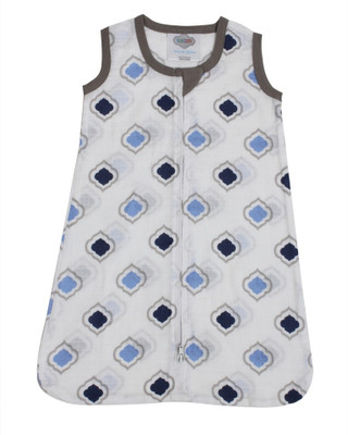 

Bacati Morocan Tiles Blue/Grey Sleep Sack Sleeping Bag(Blue