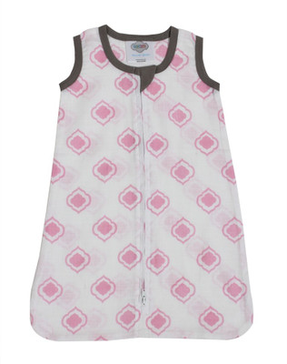 

Bacati Morocan Tiles Pink Sleep Sack Sleeping Bag(Pink