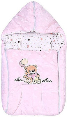 

MeeMee Baby Carry Nest Pink - Teddy Bear With Balloon Sleeping Bag(Pink