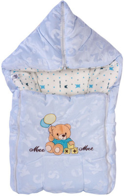 MeeMee Baby Carry Nest Blue - Teddy Bear With Balloon Sleeping Bag(Blue