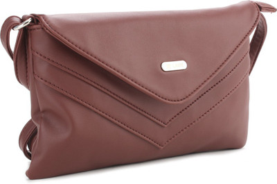 

Lavie Women Casual Brown PU Sling Bag