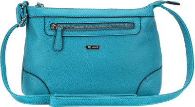 

Lavie Women Casual Blue PU Sling Bag