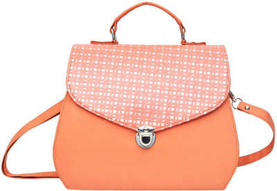 

Hawai Women Formal Orange PU Sling Bag