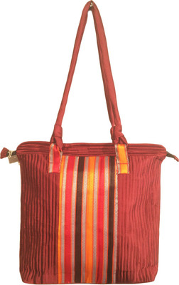 

Minky's Decor Men & Women Casual Maroon Cotton Shoulder Bag