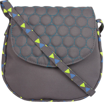 

Anekaant Women Casual Grey Polyester Sling Bag