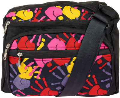 

JG Shoppe Men & Women Casual Multicolor Polyester Sling Bag