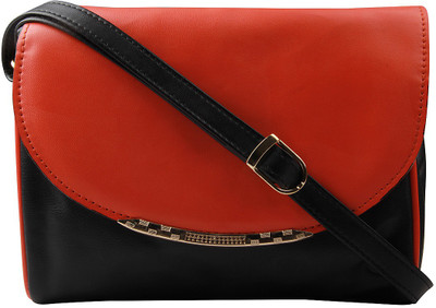 

AFRE Girls Casual Multicolor Rexine Sling Bag