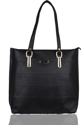 

Speed X Fashion Women Casual Black PU Tote