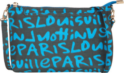 

Cappuccino Girls Casual Blue PU Sling Bag