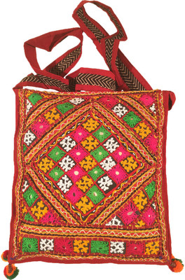 

Minky's Decor Girls Casual Multicolor Cotton Sling Bag