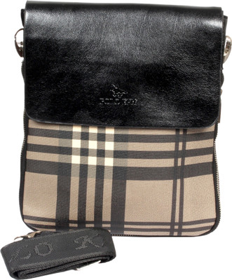 

Ducati Men & Women Casual Black Leatherette Sling Bag
