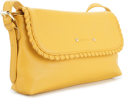 

Caprese Women Casual Yellow Sling Bag