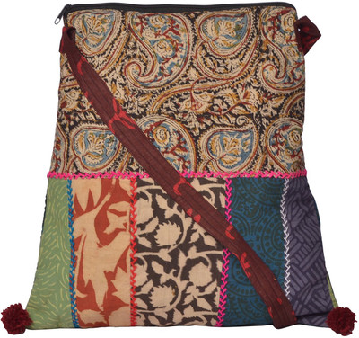 

Style and Culture Women Casual Multicolor Cotton Sling Bag