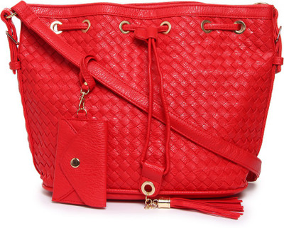 

Vero Couture Women Casual Red PU Sling Bag