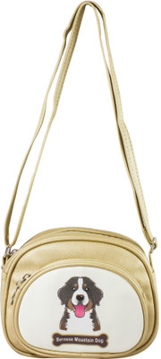 

Heels & Handles Women Casual Brown Leatherette, PU Sling Bag