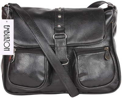

Lambency Men & Women Casual Multicolor PU Sling Bag